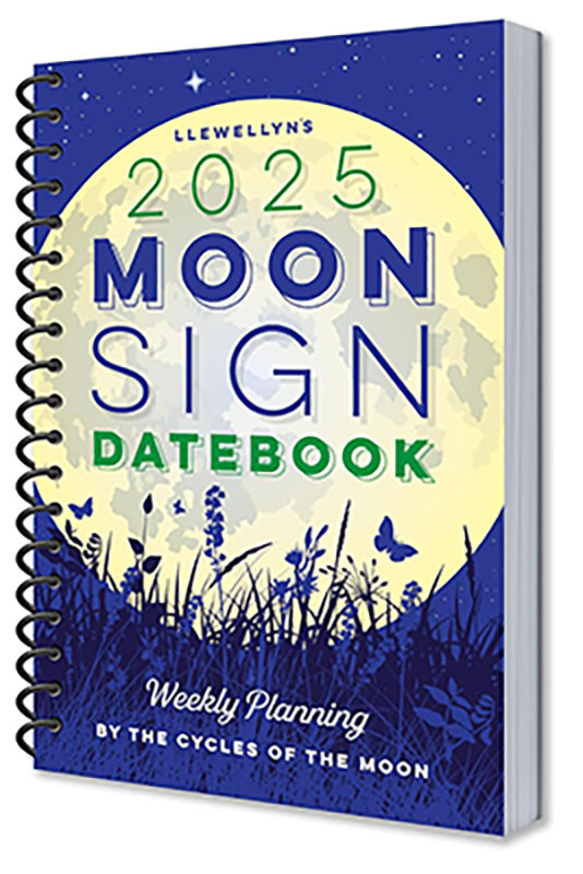 2025 Moon Sign Datebook by Llewellyn