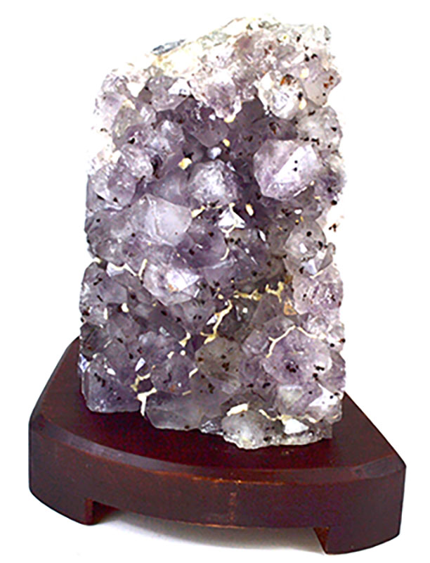 Amethyst Druse lamp