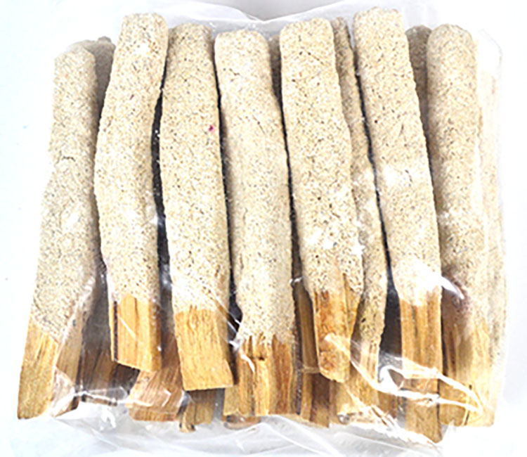 (set of 25) White Copal Pal Santo dip sticks