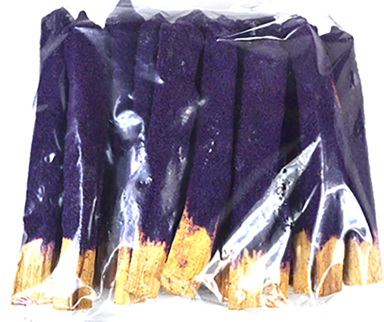 (set of 25) Lavender Pal Santo dip sticks