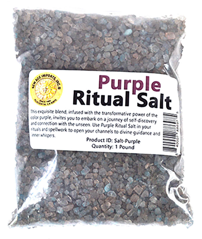 1 Lb Purple ritiual salt